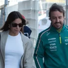 Melissa Jiménez y Fernando Alonso.