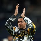 MADRID, SPAIN - DECEMBER 07: Kylian Mbappe of Real Madrid warms up prior to the LaLiga EA Sports match between Real Madrid CF and RC Celta de Vigo at Estadio Santiago Bernabeu on December 07, 2025 in Madrid, Spain. (Photo by Angel Martinez/Getty Images)