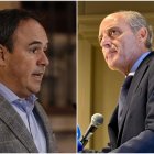 El presidente Juanfran Pérez Llorca y el expresidente Paco Camps