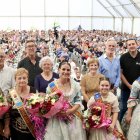 Comida homenaje a mayores durante la Fira d'Onda