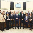 Miembros del consejo rector de Camino del cid en Alicante.