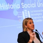 La vicepresidenta y consejera de Familia e Igualdad de Oportunidades de la Junta de Castilla y León, Isabel Blanco.