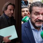 A la derecha, José Manuel Cuenca, a la izquierda, Emilio Argüeso