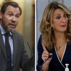 Óscar Puente y Yolanda Díaz