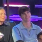 Pablo Urdangarin y su novia en la final de 'OT'.