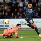 Mbappé, en el partido copero en Talavera