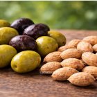 Aceitunas y sus huesos