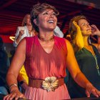 Sonsoles Ónega en el concierto de Vanesa Martín en Starlite Occident