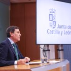 Carlos Fernández Carriedo, portavoz de la Junta y Consejero de Hacienda y Economía.