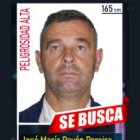 José María Pavón Pereira, el fugitivo detenido.