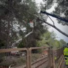 Restablecida la circulación de metro entre Paterna y La Canyada tras caer un árbol en Font del Barranc