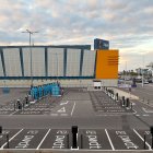 Foto aérea del complejo inaugurado.