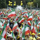 Protesta ciudadana contra el régimen de los Ayatolás en Bruselas