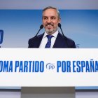 El vicesecretario de Hacienda, Vivienda e Infraestructura del PP, Juan Bravo,