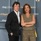 Colate y Samantha Vallejo-Nágera durante la presentación de 'Decomasters'