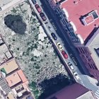 Solar en el barrio San Blas donde se ubicarán las futuras viviendas.