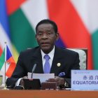 El presidente de Guinea Ecuatorial, Teodoro Obiang Nguema Mbasogo.