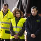 María Jesús Montero, Óscar Puente y Juanma Moreno