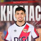 Ilias Akhoumach, cedido al Rayo.