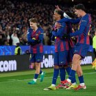 Lamine fue el mejor ante el Copenhaguen.