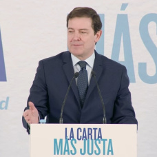 El presidente del PP de Castilla y León, Alfonso Fernández Mañueco