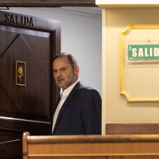 José Luis Ábalos durante una sesión plenaria en el Congreso de los Diputados el 22 de julio de 2025.