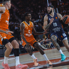 Valencia Basket contra Anadolu Efes en la Euroliga.