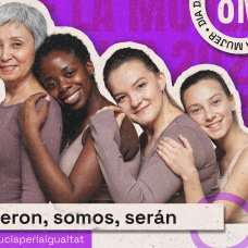 Parte del cartel de la Semana de la Mujer de La Nucía.
