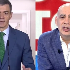 Nacho Abad y Pedro Sánchez