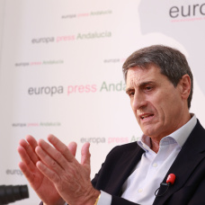 El delegado del Gobierno en Andalucía, Pedro Fernández, en una entrevista concedida a Europa Press.

ROCÍO RUZ/EUROPA PRESS
19/2/2026