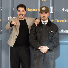 Los Gemeliers durante la presentación de "Decomasters", en Madrid