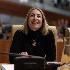 La presidenta en funciones de Extremadura, María Guardiola