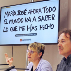 Papi Robles y Giuseppe Grezzi en rueda de prensa