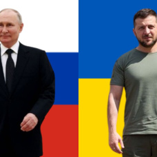 Zelensky y Putin