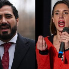 Alvise Pérez e Irene Montero