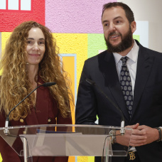 Borja Thyssen y Blanca Cuesta, en enero de 2025.