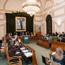 Imagen pleno de febrero Ayuntamiento de Castellón