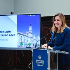 La alcaldesa de Valencia, María José Catalá