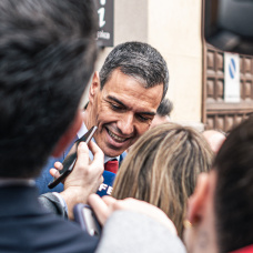 El presidente del Gobierno, Pedro Sánchez