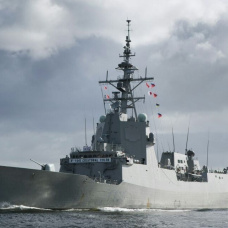 La fragata Cristóbal Colón.