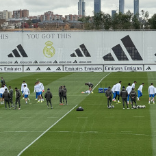 Ultima sesión para los de Arbeloa antes de recibir a Manchester City