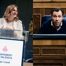 María José Catalá y Óscar Puente