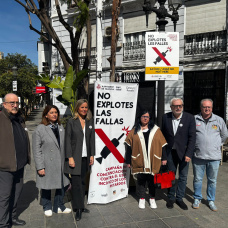 Campaña 'No explotes las Fallas' de Ruzafa