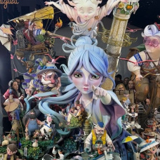 Falla Espartero Ramón y Cajal, primer premio de la Sección Especial 2026.