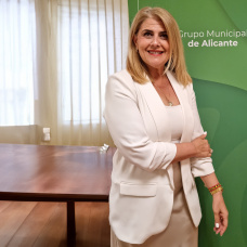La portavoz municipal de Vox en Alicante, Carmen Robledillo.