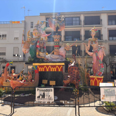 Falla grande de la Comisión El Jardí.