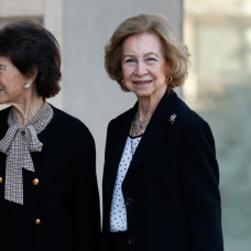 Doña Sofía y Paloma Oshea, este pasado 12 de marzo.