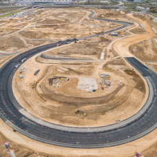 (Foto de ARCHIVO)
Asfaltado de la curva peraltada 'La Monumental' del circuito de Madring.

REMITIDA / HANDOUT por EIFFAGE CONSTRUCCIÓN
Fotografía remitida a medios de comunicación exclusivamente para ilustrar la noticia a la que hace referencia la imagen, y citando la procedencia de la imagen en la firma
18/3/2026