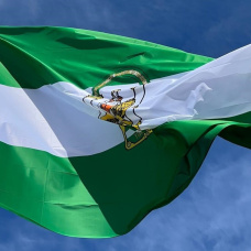 Bandera de Andalucía.