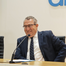 El presidente de la Diputación de Alicante, Toni Pérez (PP), este miércoles.